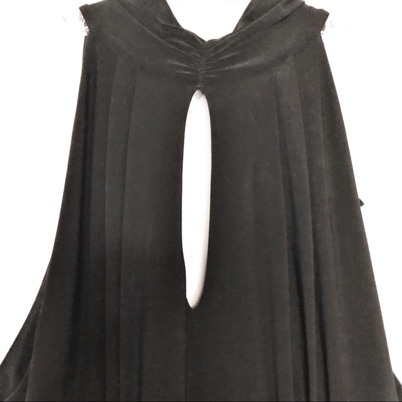 White House Black Market Black Halter Dress - Picture 2 of 8